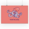 thumbnail image 2 of Humorous Animals Collection, Octopus, Tentacool (16x24 Giclee Gallery Art Print, Vivid Textured Wall Decor), 2 of 3