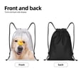 thumbnail image 4 of Bingfone The Dog Is Sitting In A Bubble Bath Drawstrings Backpacks Bags for Men Women Gym Drawstrings Bag-Medium, 4 of 8