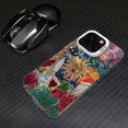 thumbnail image 1 of Retro Sun Planet Cocktail Phone Case for IPhone 16 15 14 13 12 11 Pro Max X XR XSMAX Plus Anti Fall Matte Back Cover, 1 of 5