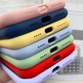 thumbnail image 4 of Funda de silicona líquida para Apple iPhone, 11, 13, 12, 14 Pro Max, X, XS, XR, 7, 8 Plus, SE 2020, Original, oficial, 4 of 4