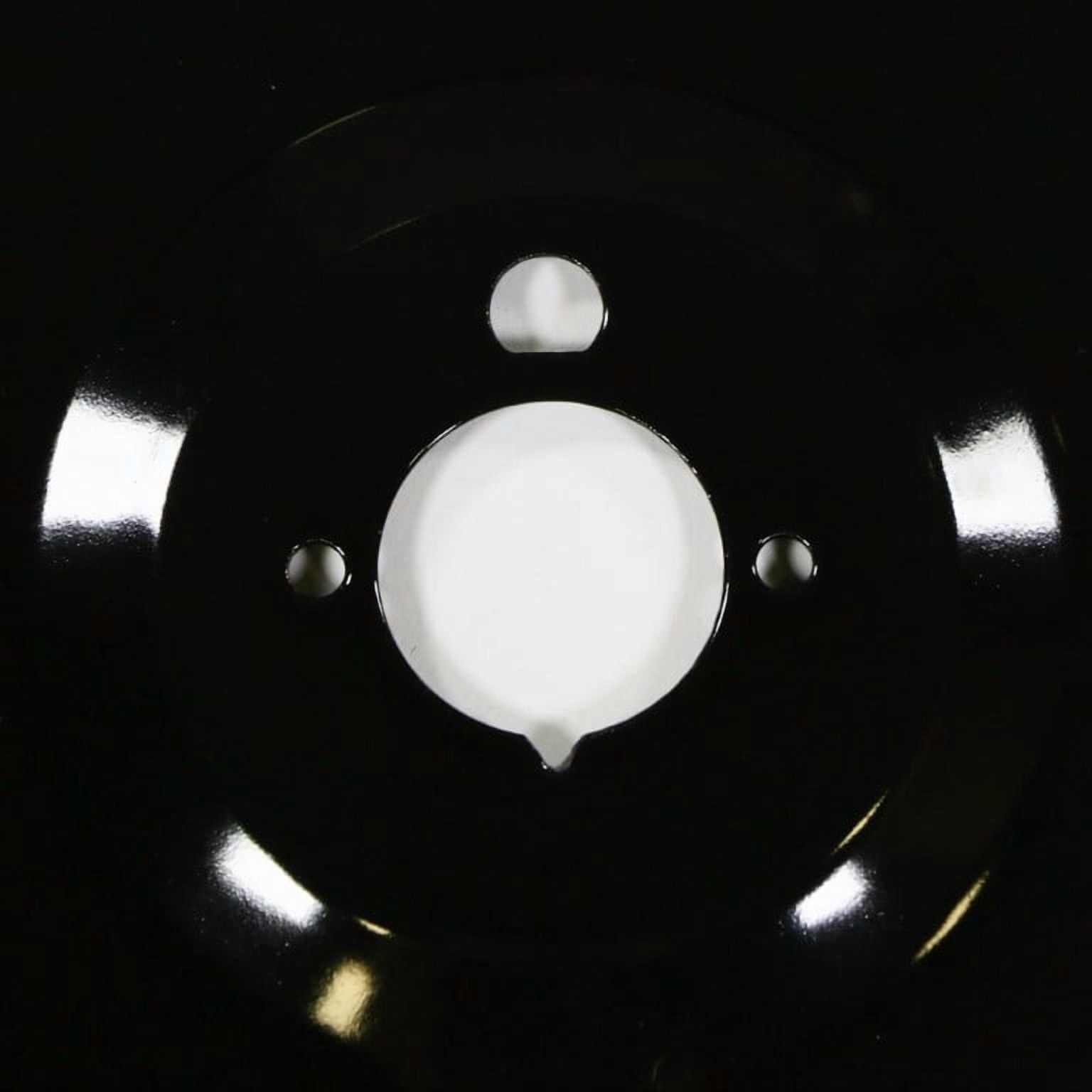WB31K5077 GE Black Burner Drip Bowl OEM WB31K5077