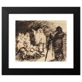 thumbnail image 2 of Benjamin Robert Haydon 24x20 Black Modern Framed Museum Art Print Titled - Study of a Biblical Scene, 2 of 5
