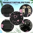 thumbnail image 4 of 30in Expandable Foldable  Suitcase 3 Layer Foldable  Rolling  Luggage Large Wheeled Travel Bag  for  Home Storage Moving All Trip,EX30-PINK HEART, 4 of 9