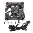thumbnail image 2 of Ventilador Con Caja PWM, 7 Aspas PWM Control De Temperatura Inteligente ARGB Ventilador Con Caja ARGB Sincronización De Placa Base Silenciosa Para Computadora, 2 of 7
