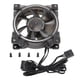thumbnail image 2 of Ventilador de casos pwm de 80 mm, PWM Control Inteligente de Temperatura argb Caso Ventilador Bajo para Computadora, 2 of 7