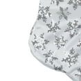 thumbnail image 6 of Northlight 19 White and Silver Sequin Snowflake Christmas Stocking, 6 of 6