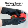 thumbnail image 2 of Guantes De Nitrilo Negros Parrillero, Kit Asador 15 pares CHEF DEMO chef demo, 2 of 9