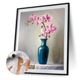 thumbnail image 3 of Kit de pintura por números DIY florero mano aceite arte imagen artesanía hogar pared decoración (2) FLhrweasw Nuevo, 3 of 9