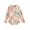 Multi-Color, variant on Musuos Toddler Girls Rash Guard Swimwear 0-3Years Long Sleeve Floral/Shell/Fish Scale Print Ruffled Swimsuits Zipper Bathing Suits