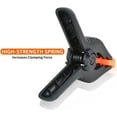 thumbnail image 3 of 9-Pack 4inch Heavy Duty Spring Clamps,Muslin Backdrop Background Clips for Photography Studio, 3 of 6