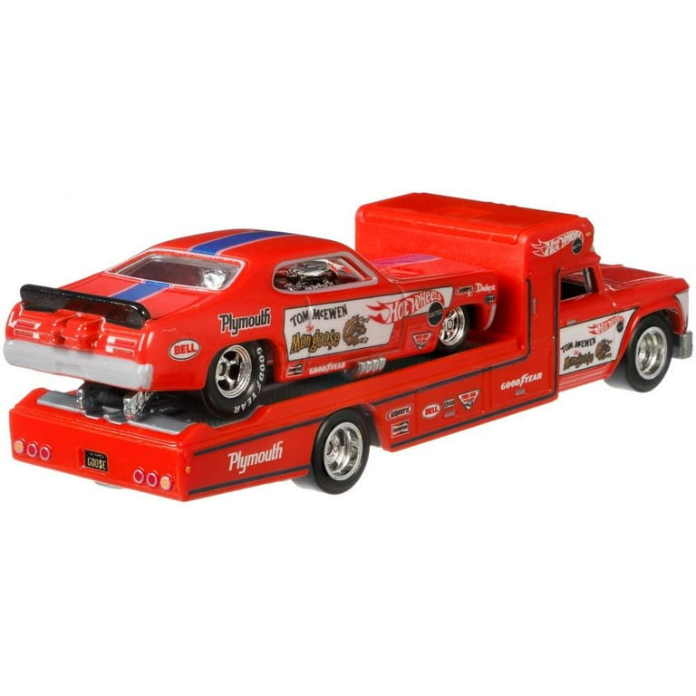 Hot wheels plymouth duster funny car retro rig on sale