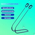 thumbnail image 3 of husxh Silicone Anti-Lost Earbuds Strap Waterproof Earphone Hanging Neck Rope Sweatproof Earbuds Strap Neck Strap Cord Anti-Drop for BOSE QuietComfort Earbuds Strap, 3 of 6