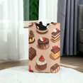 thumbnail image 6 of Yayeee Freestanding Laundry Hamper with Handle Collapsible Large Storage Basket for Clothes, Creamy Cake, 6 of 7