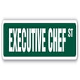 thumbnail image 1 of SignMission SS-Executive Chef 18 Po. Chef Exécutif Panneau de Rue - Chef Manager Maître de Cuisine, 1 of 1