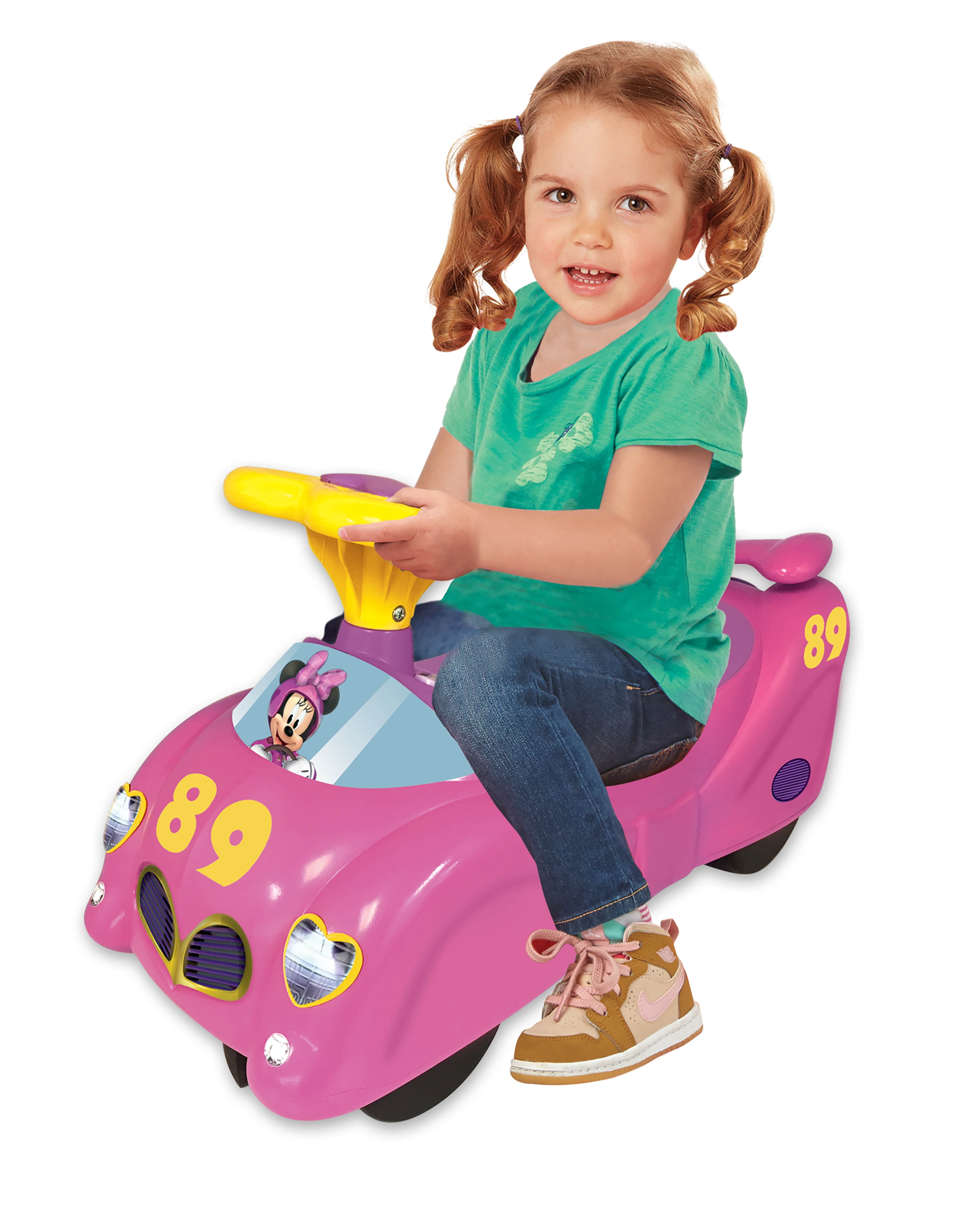Disney Minnie Mouse Roadster Activity RideOn with Lights and Sounds