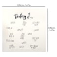 thumbnail image 2 of Manta Baby Milestone Blanket Record Baby's Today First Times Pure Cotton Unisex Niños Chicas para bebés Fotografía de foto Fondo de apoyo Baby Shower Regalos 47 * 47 pulgadas Abody Manta, 2 of 7
