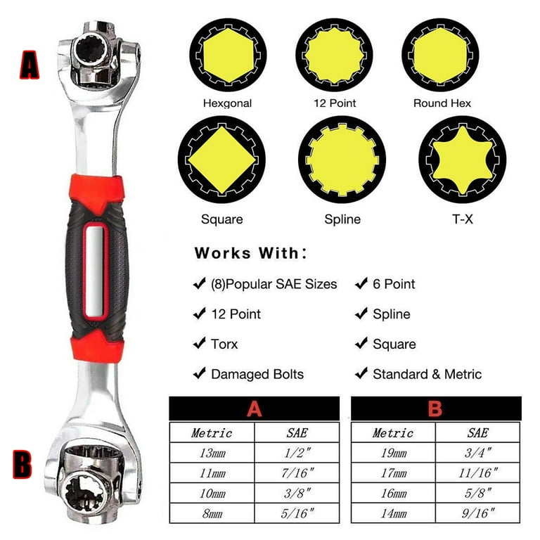 The 48 in 1 socket wrench discount