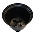 thumbnail image 5 of Misco 8" x 8" x 7" Round Black Resin Plant Planter, 5 of 5