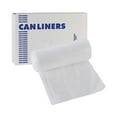 thumbnail image 2 of Boardwalk Can Liners 8-10gal 24 x 24 6 Microns Natural 50 Bags/Roll 20 Rolls/Carton 242306, 2 of 7