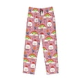 thumbnail image 4 of Goofa Cartoon Chicken Printed Soft Pajama Pants for Men, Wide Leg Comfy Casual Lounge Yoga Pants-Small, 4 of 9