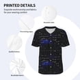 thumbnail image 4 of Balery Mathematica Science Baseball Jersey for Men Casual Button Down Shirts Short Sleeve Active Team Sports Uniform-3X-Large, 4 of 9
