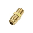 thumbnail image 4 of Uxcell Male Tubing Adapter Brass Pipe Fitting 1/4 SAE to 1/8 NPT 3, 4 of 5