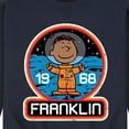 thumbnail image 3 of Peanuts - Franklin Space Badge - Men's Crew Neck Fleece Pullover, 3 of 6
