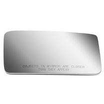 DNA Motoring SMP-027-R For 1984 to 1990 Dodge Grand Caravan/Plymouth Voyager Right Side Door Rear View Mirror Glass Replacement Lens 85 86 87 88 89