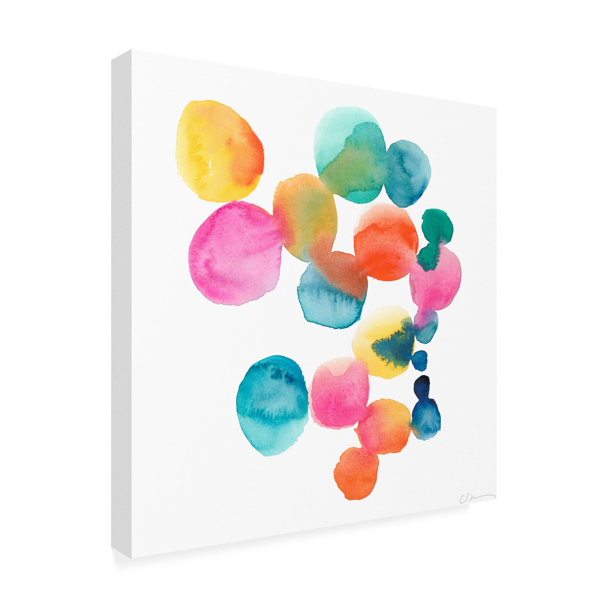Trademark Fine Art 'Jig IV' Canvas Art by Chariklia Zarris