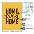thumbnail image 3 of 2 Pcs Funny Kitchen Towels,Home Sweet Home Microfiber Dish Towels,Kitchen Tea Towels,Kitchen Towel Set (18" X 26"), 3 of 3