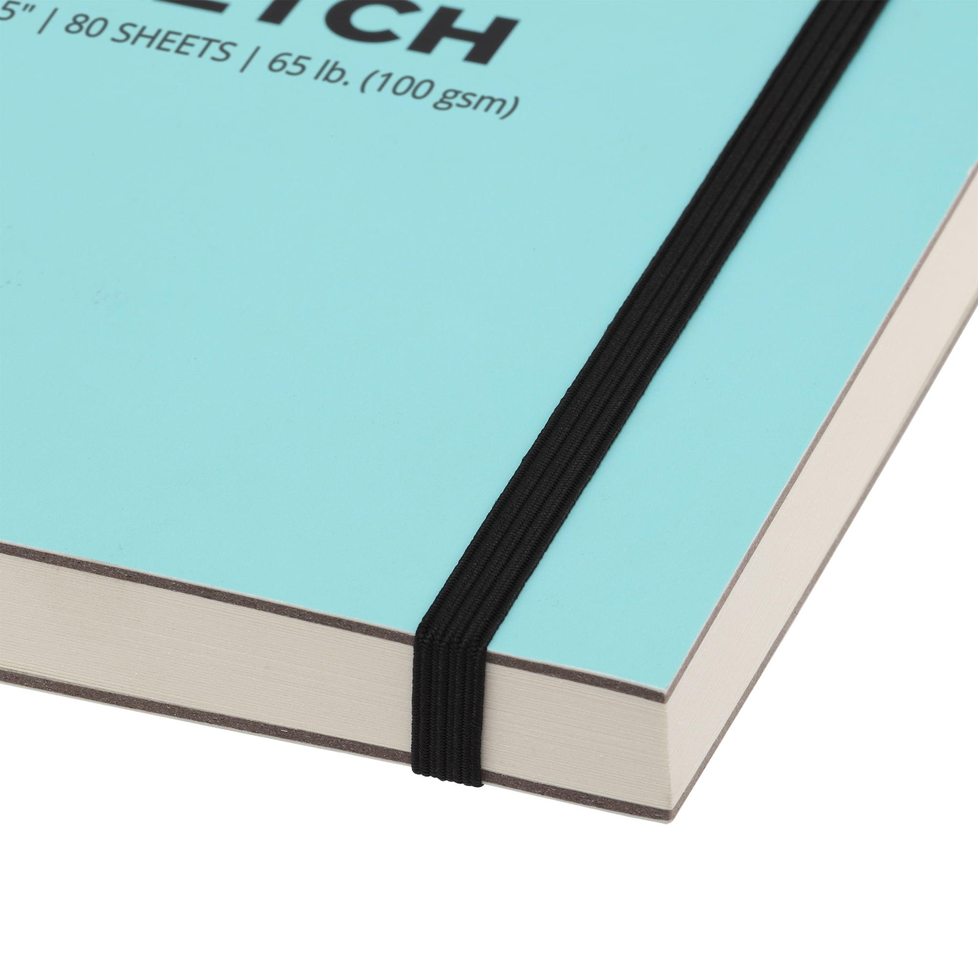 SoHo Urban Artist Brick Sketchbook Journals for Sketching, Drawing, Colored Pencils, Graphite, and more - Sketch 5.5"x5.5" (100 GSM, 80 Sheets) - 2 Pack