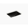 thumbnail image 1 of Kohler K-20000-7 Caxton Rectangle Undermount Bathroom Sink - Black, 1 of 5