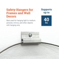 thumbnail image 4 of Colgador de alambre de pared para perros Picture Hang Solutions, 40 libras, paquete de 4, 4 of 8