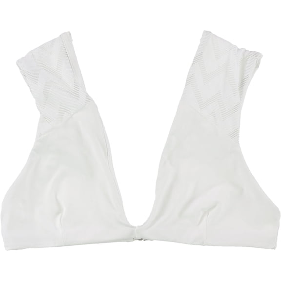 Tavik Womens Alcamy Halter Swim Top, White, X-Small