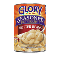 thumbnail image 2 of ( 2 Pack ) Glory Foods Canned Seasoned Butter Beans, 15.5 oz Can, 2 of 6