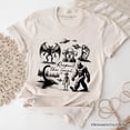thumbnail image 6 of Respect The Local Cryptid Squad T-Shirt, Funny Bigfoot Alien Mothman Meme Tee, 6 of 6