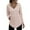 A-Beige233, variant on XAOWF Women'S V-Neck Hooded Solid Color Long Sleeve Loose Fit Fashionable Drawstring Sweatshirt With Kangaroo Pockets Arc Hem 2025 Versatile Trendy Pullover