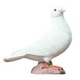 thumbnail image 1 of Figuras de estatuas en miniatura de palomas de la paz artificiales para decoración Paloma Blanca B, 1 of 7
