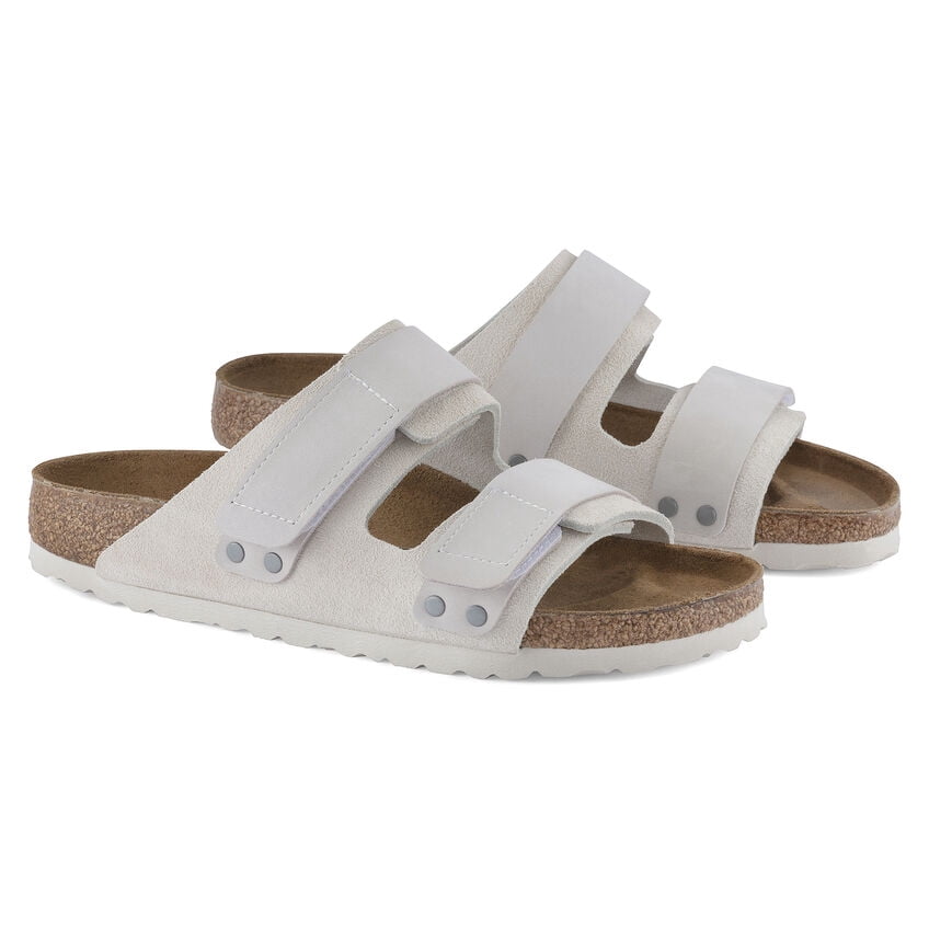 BIRKENSTOCK Uji - Sporty Comfort in Nubuck and Suede Leather, Individually Adjustable Fasteners, and Anatomically Shaped Cork-Latex Footbed Multiple Colors & Sizes