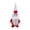 White, variant on Loespoir Festive Christmas Doll Collection, Hooded Faceless Stuffed Character, Holiday Themed Decorations for Seasonal Display and Comfort, with Multiple Designs(Brown)