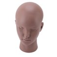 thumbnail image 1 of Female Bald Mannequin Head, Decoration Washable Practice Mannequin Head  for Hat Display, 1 of 8