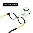 thumbnail image 3 of EnzoDate Children Glasses Frame Size 43 Ear Grips Strap Head Band Temple Locks Nose Pad Flexible Silicone Bendable Optical Kids Eyeglasses (rose) for Ages 2-3Yrs, 3 of 5