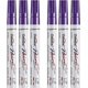 thumbnail image 1 of Purple Paint Markers Pens - Single color 6 Pack Permanent Oil Based Paint Pen, Medium Tip, Quick Dry and Waterproof Marker for Rock, Wood, Fabric, Pla, 1 of 5