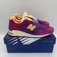 thumbnail image 1 of Mens New Balance 990v2 MiUSA Teddy Santis M990PY2 Purple Yellow US 11 UK 10.5, 1 of 6