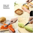 thumbnail image 7 of Haitral 3-in-1 Swivel Peeler Stainless Steel Kitchen Gadget for Vegetable Potato Carrot Fruit, 7 of 7