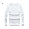 thumbnail image 4 of Jumpingount Ropa interior térmica, camiseta de moda para mantener el calor en invierno, camiseta de cuello adelgazante, camiseta informal Ropa interior Blanco L, 4 of 6