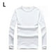 thumbnail image 5 of Ropa interior térmica Qarigey para hombre camiseta acolchada de invierno manga larga Blanco L, 5 of 6