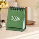thumbnail image 4 of Calendario Mini calendario de escritorio 2026, diseño minimalista Morandi verde con fechas en inglés (1 unidad) JASKFLY, 4 of 8