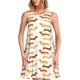 thumbnail image 1 of Balery Dachshund Vestidos de verano para mujer con estampado: vestido holgado sin mangas, vestido playero informal y cómodo para días calurosos., 1 of 7