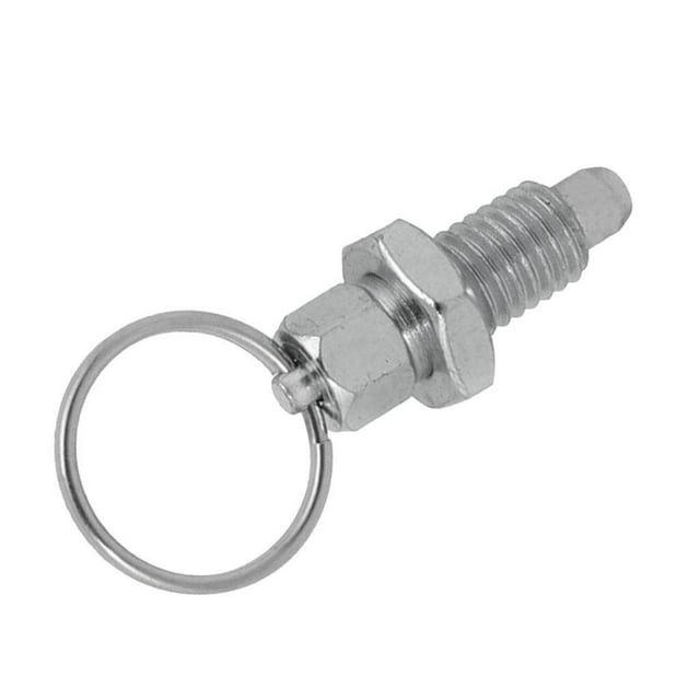 Index Plunger With Ring Pull Spring Loaded Lock Pin Ring Pull M16-8 Stainless Steel